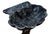 Carnico Grey Shell Pedestal