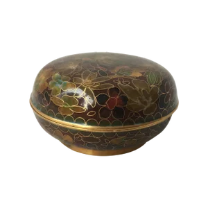 Cloisonne Lidded Dish