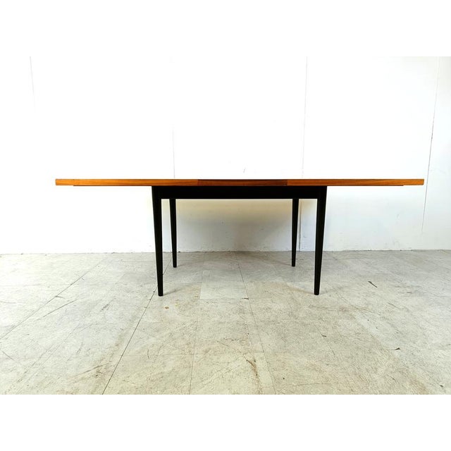 Mid-Century Dining Table attributed to Jos De Mey, 1960s For Sale - Image 6 of 13