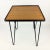 Oak & Metal Side Table, 1950s For Sale - Image 4 of 13