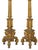 Pair of 19th C Style Gilt Metal Altar Sticks 40” Candlesticks