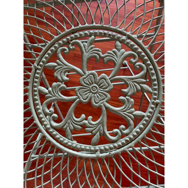 Garden Table with Chairs, 1930s, Set of 3 For Sale - Image 6 of 13