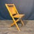 Traditional Midcentury Vintage Wooden Stackable Folding Chairs From Maine -Set of 12 For Sale - Image 3 of 9