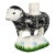 Vintage Ceramic Lamb Candlestick Holder Figurine Made in Portugal For Sale