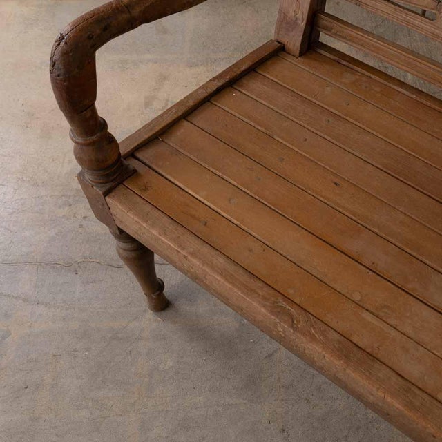 1920s Provincial French Carved Wood Bench For Sale - Image 13 of 18