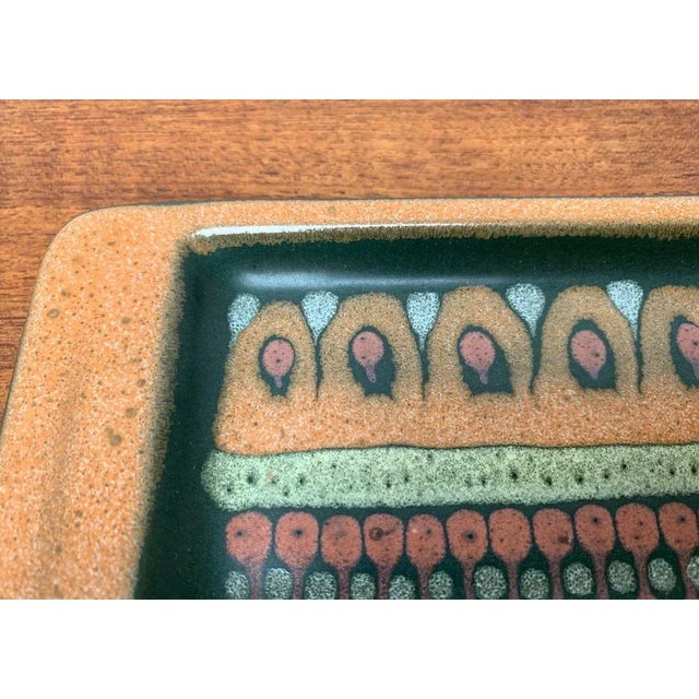 Vintage German Ceramic Plate from Keramik Manufaktur Kupfermühle, 1970s For Sale - Image 3 of 16