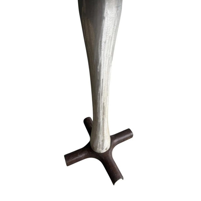 Industrial Abstract Industrial Metal Sculpture With Brutalist Influence For Sale - Image 3 of 6