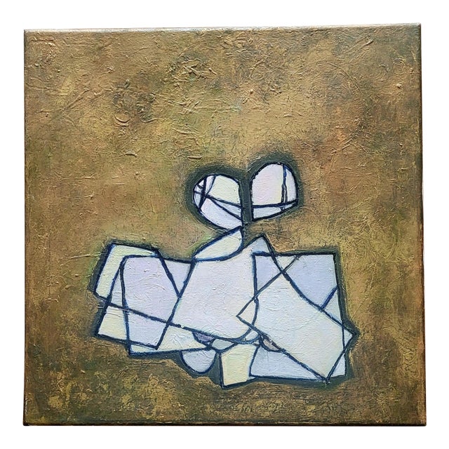 Tell Me (2023) Is an Abstract Oil Painting by Lynn Christian For Sale