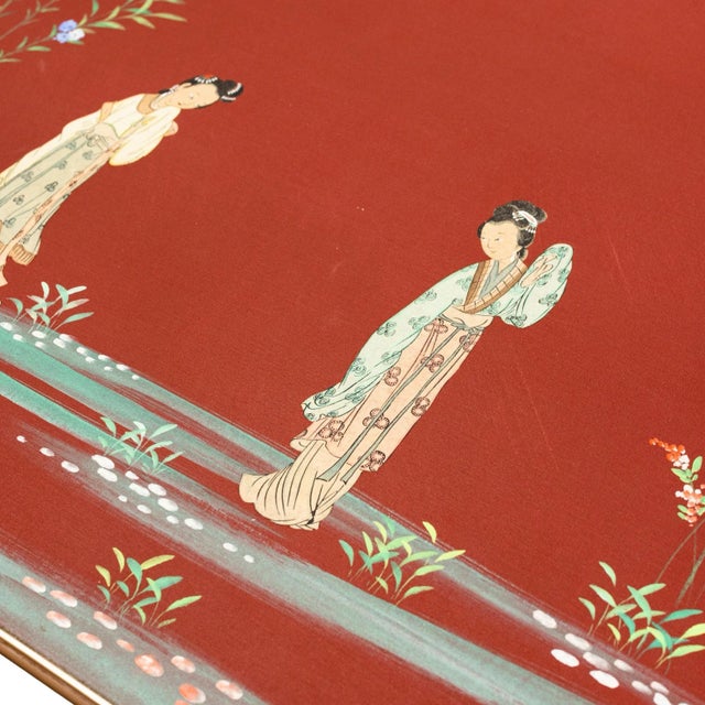 1950s Mid-Century Modern Dining Table & Six Chairs by Umberto Mascagni, Italian, 1950 For Sale - Image 5 of 13