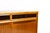 1960s Danish Modern Mid Century Mahogany Credenza Sideboard by Elliot’s of Newbury — Sculpted Lapel Pulls, Attributed For Sale - Image 9 of 11