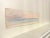 Contemporary Modern Coastal Original Pastel Unframed Raw Edge Painting, Pink, Blue and Yellow For Sale - Image 3 of 12