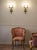 Vintage Empire-Style Wall Lamps in Hand-Chiseled Brass, 1920s, Set of 2 For Sale - Image 9 of 10