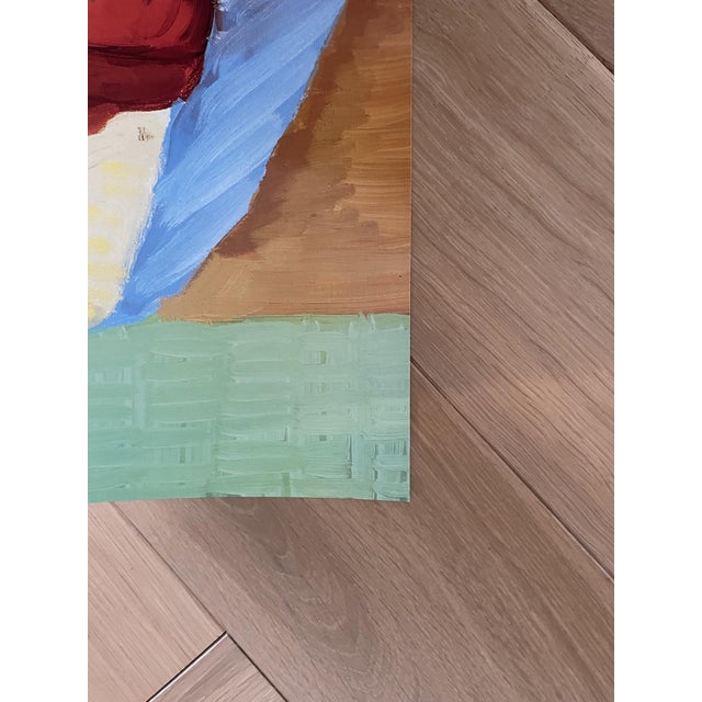 Paper David Hockney, Dog Paintings 43 Salts Mill, 1990s, Paper For Sale - Image 7 of 13