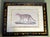 John-Richard Framed Nature Prints of a Lioness & Margay Pair Faux Tortoiseshell Wood 16x12.5 For Sale - Image 11 of 18