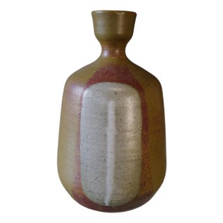 Japanese Ceramic Pottery Vase For Sale