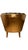 Baroque Late 20th Century Colombostile Italian Neo-Baroque Tufted Gold Leaf & Damask Armchair For Sale - Image 3 of 9
