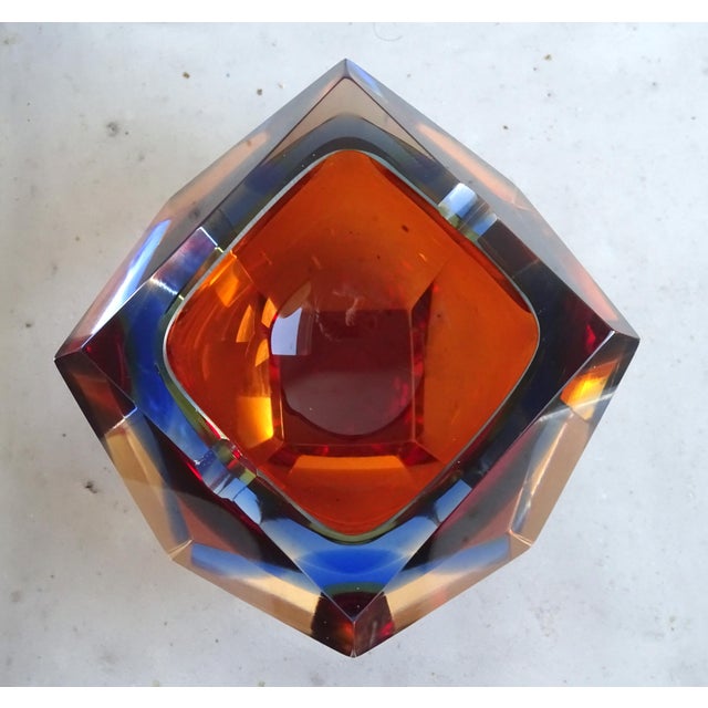 Vintage Murano Glass Bowl, 1960s For Sale - Image 7 of 14