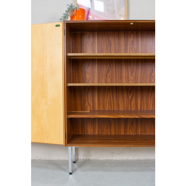 Vintage Highboard in Walnut, 1960s For Sale - Image 9 of 16