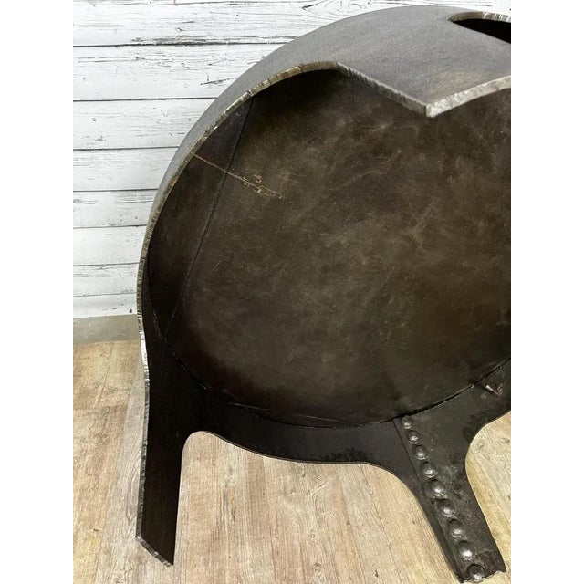 Vintage Riveted Coffee Table For Sale - Image 11 of 12