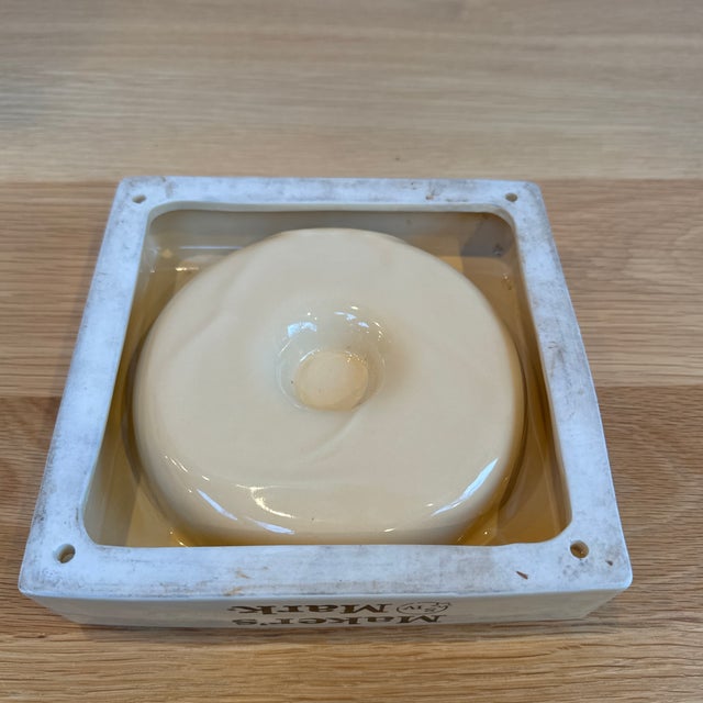 Vintage Maker’s Mark Bourbon Whiskey Ashtray For Sale - Image 9 of 9
