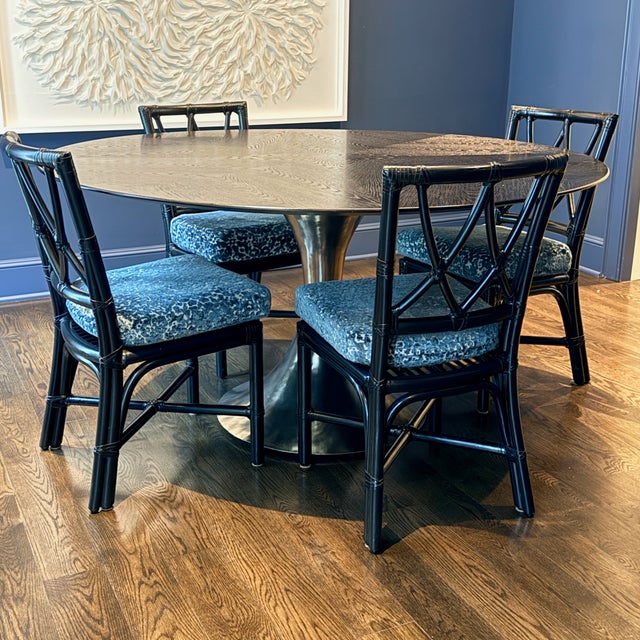 Julian Chichester 60” Dakota Dining Table For Sale In Washington DC - Image 6 of 11