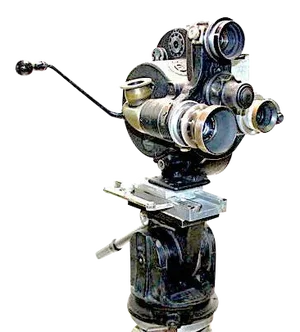 Circa 1937 Movie Camera 35mm Bell and Howell Celebrity Dp Owned