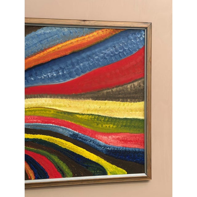 R. C. Reyes, Fantasia/Färg, 1990s, Oil on Canvas, Framed For Sale - Image 4 of 18