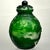 Chinese Early 20th Century Carved Green & White Cameo Peking Glass Ginger Jar For Sale - Image 3 of 13