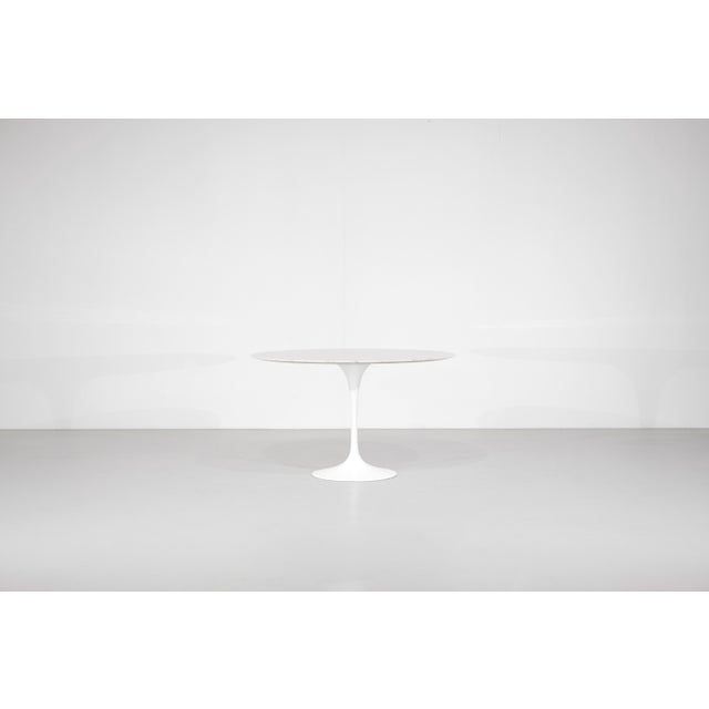 Marble Tulip Dining Table by Eero Saarinen for Knoll International, 1980s For Sale - Image 13 of 13