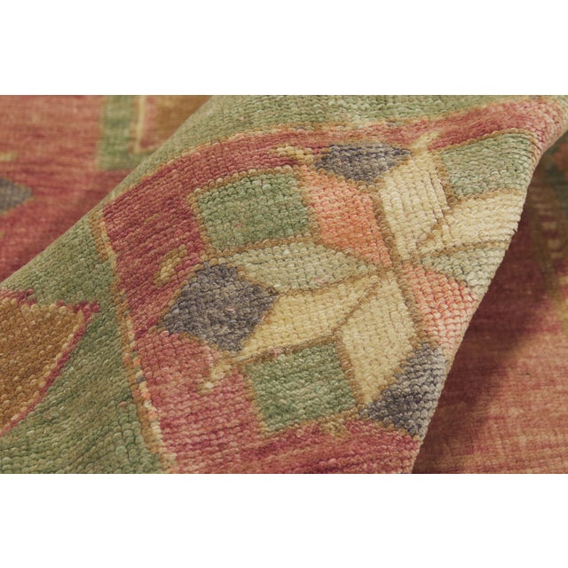 Vintage Turkish Oushak Rug, 05'09 X 09'07 For Sale In Dallas - Image 6 of 10
