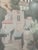 Late 20th Century Vintage "Graciosa" Serigraph by William Buffett, Framed 1980s Pastel Mediterranean Cityscape Print For Sale - Image 5 of 6