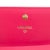 Pink Chanel CC Logo Quilted Lambskin Leather Pink Gold-Tone Hardware Flap Long Wallet For Sale - Image 8 of 10