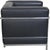 Black LC2/1 Chair in Black Pelle Leather by Le Corbusier, 2000s For Sale - Image 8 of 18