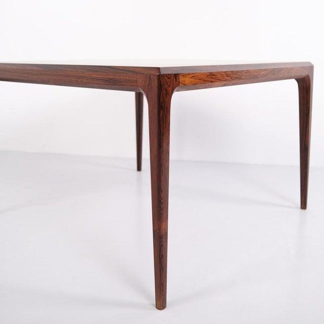 Rosewood Coffee Table by Johannes Andersen for CFC Silkeborg, 1960s For Sale - Image 6 of 9