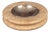 Round Italian Travertine Ashtray with Removable Metal Dish, 1970 For Sale