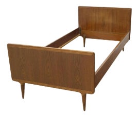 Example of Mid-Century Modern Teak Beds