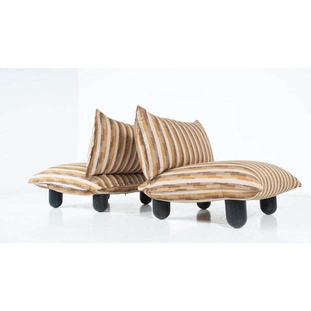 Mid-Century Armchairs from Dall Oca, 1970s, Set of 2 For Sale - Image 8 of 14