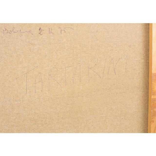 Abstract Cubist Oil on Canvas Painting by Ivo Tartarini, Circa 1970 For Sale - Image 18 of 18