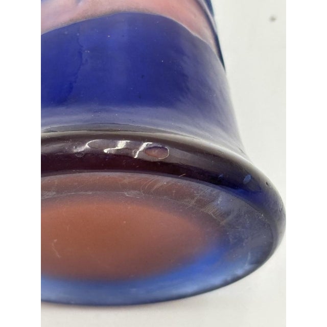 Glass Vase by Émile Gallé For Sale - Image 7 of 10