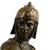 Metal French Bronze Medieval Crusader Bust After Émile Guillemin For Sale - Image 7 of 9