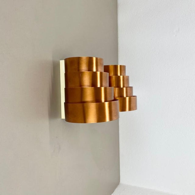 Vintage Swedish Copper Wall Lights from Hans-Agne Jakobsson Markaryd, 1960, Set of 2 For Sale - Image 13 of 18