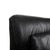 Black Plura Leather Two-Seater Sofa from Rolf Benz For Sale - Image 8 of 16