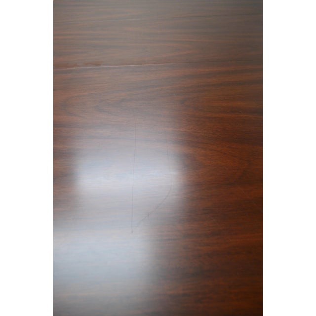 Henkel Harris Mahogany Banded Dining Table For Sale - Image 15 of 17