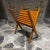Sculptural Folding Magazine Rack in Blonde Wood, Mid-Century 1960s For Sale - Image 9 of 10
