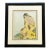 Mid 20th Century Japanese Woodblock Print La Perruche Morte Celebes 94 by Paul Jacoulet 1948 For Sale