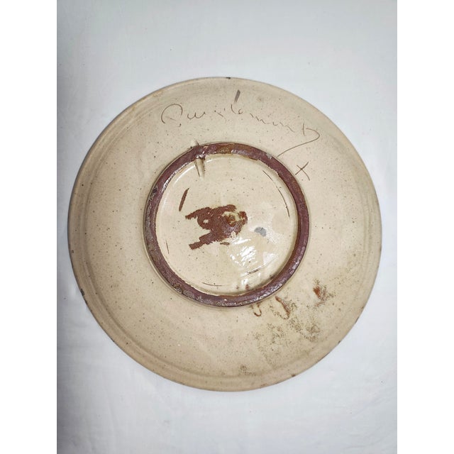 Puigdemont Ceramic Plate, Spain, 1970s For Sale - Image 6 of 8