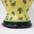 Pair of Hand-Painted Spotted Yellow Ceramic Table Lamps For Sale - Image 10 of 12