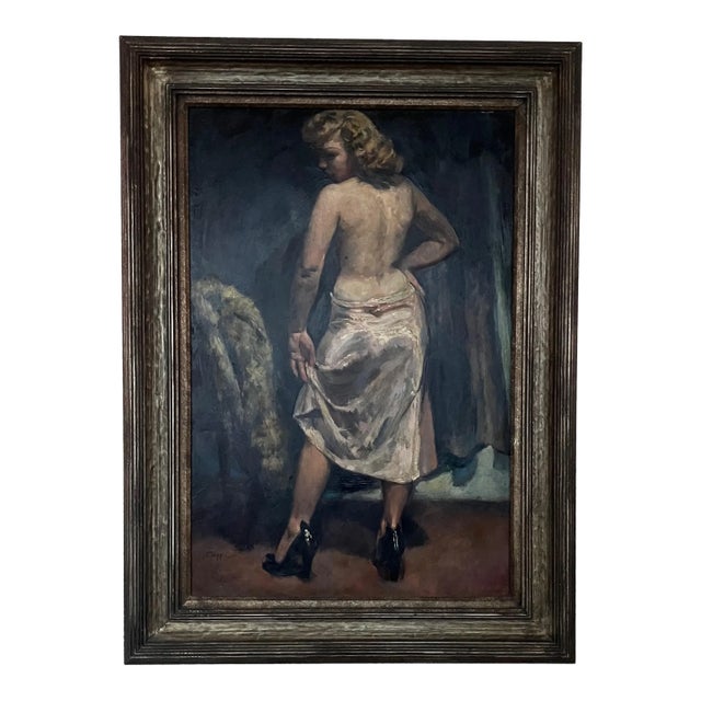 This is a gorgeous oil painting that I purchased almost 20 years from from the prestigious Papillon Gallery. It's called...