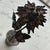 Metal Vintage Mid-Century Janna Thomas Style Taxco Mexican Sterling Silver & Mixed Metal Flower Sculpture - Eagle Hallmark - 5.5” For Sale - Image 7 of 9