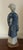Antique 18th Century Chinese Export Porcelain Blue & White Qianlong Figure For Sale - Image 4 of 11